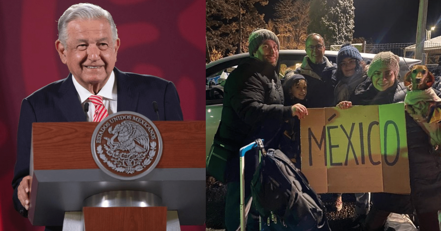 AMLO y refugiados de Ucrania