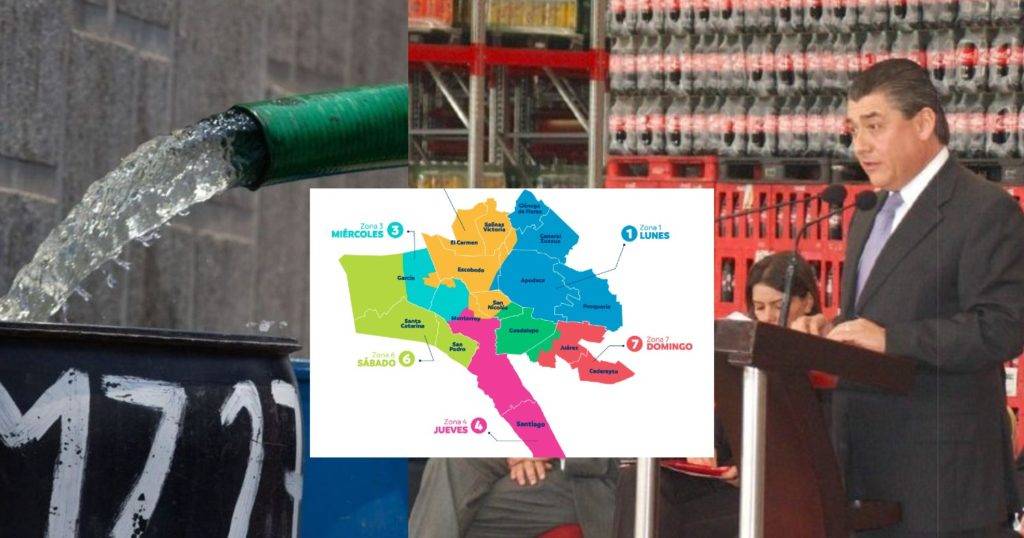 A pesar de que en el estado de Nuevo León la ciudadanía será la que sufra con los recortes de agua anunciados, los grandes empresario encabezados por José Antonio Fernández Carbajal, también conocido como “El Diablo” y sus, si tendrán agua.