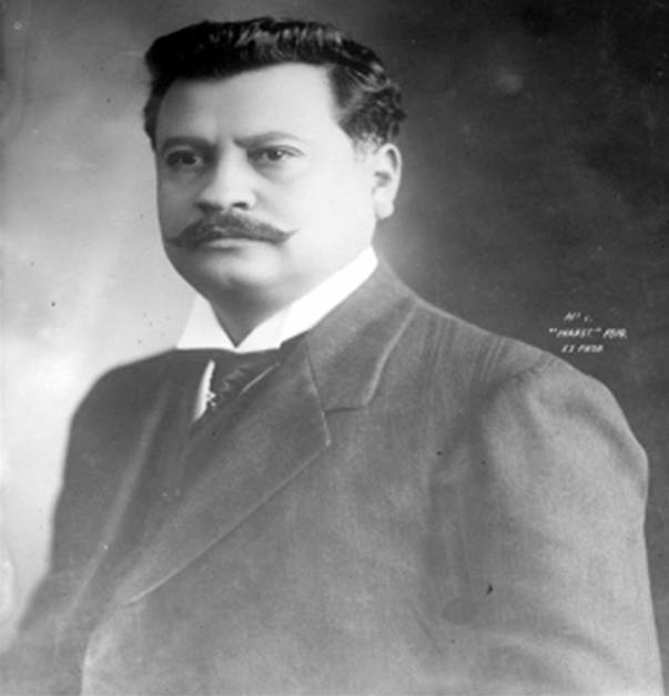 Jesús Flores Magón es considerado precursor de la Revolución Mexicana. Sus críticas al Gobierno de Porfirio Díaz lo llevaron varias veces a la cárcel.