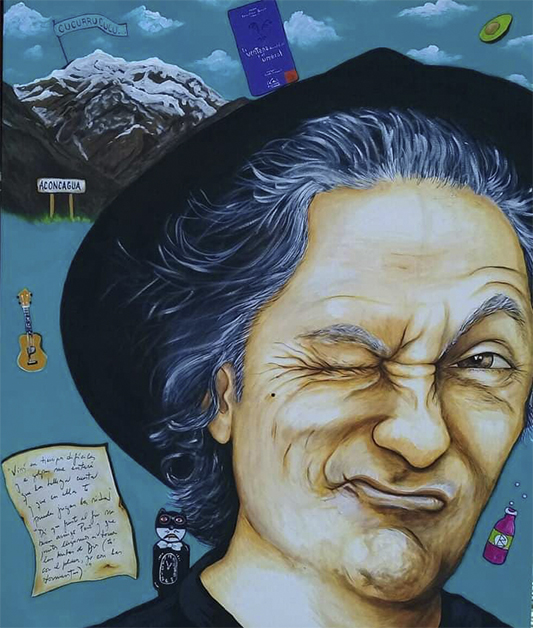 'Mastuerzo según Mariáli, artista plástica argentina' es el relato en imágenes de una amistad entre una virtuosa de la pintura y un icono del rock mexicano.