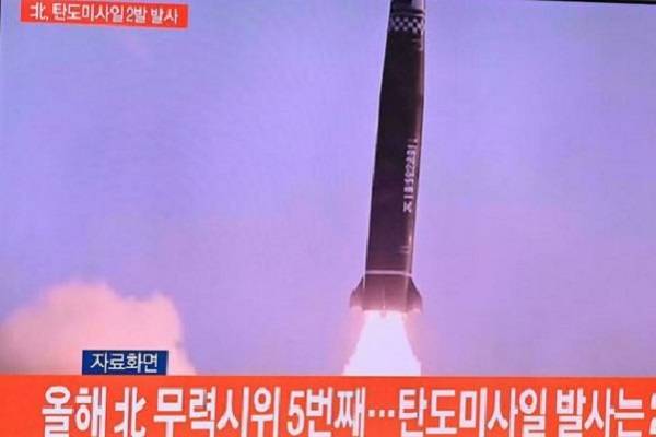 Corea del Norte lanza 9o misil en 2022
