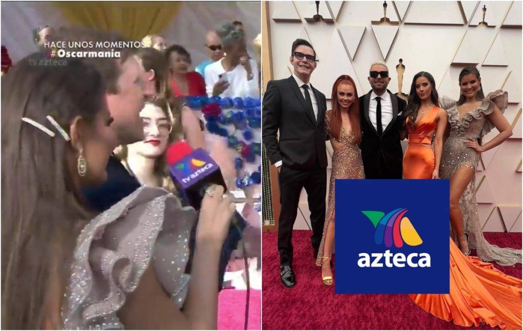 Conductores TV Azteca en los Oscar 2022