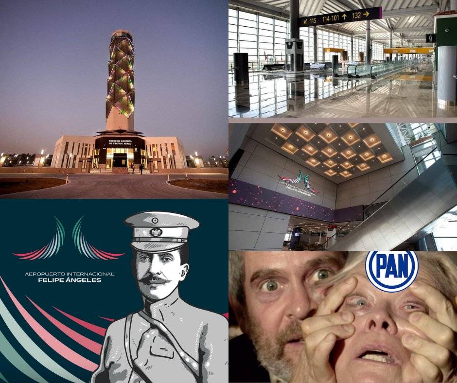 Por fin llegó el día de la inauguración del AIFA y la oposición no esperó el gran recibimiento que tuvo la terminal aérea que hasta los usuarios los destrozaron con memes.
