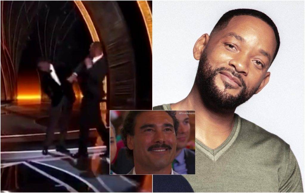 Will Smith lanza cachetada a conductor en los Oscar 