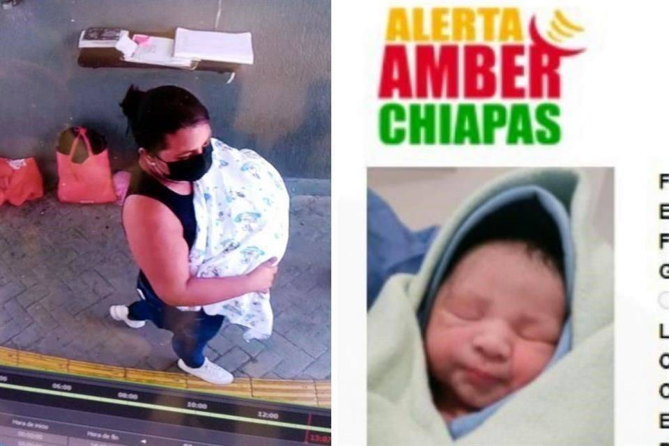 Autoridades recuperan a bebé y detienen a mujer que lo sustrajo de hospital de Tapachula