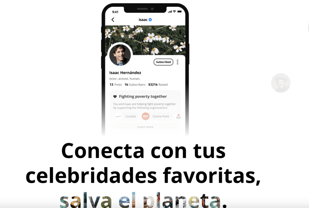 El bailarín Isaac Hernández lanzó Somus una app que permitirá que artistas puedan monetizar contenido exclusivo para suscriptores; 