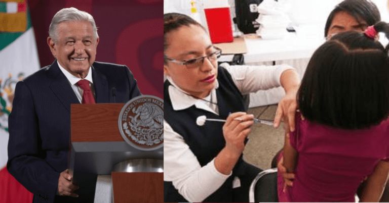 AMLO anuncia vacunación a menores de 14 años