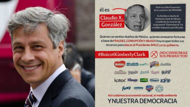 Boicot a Claudio X. González; en redes piden dejar de comprar a las empresas del magnate