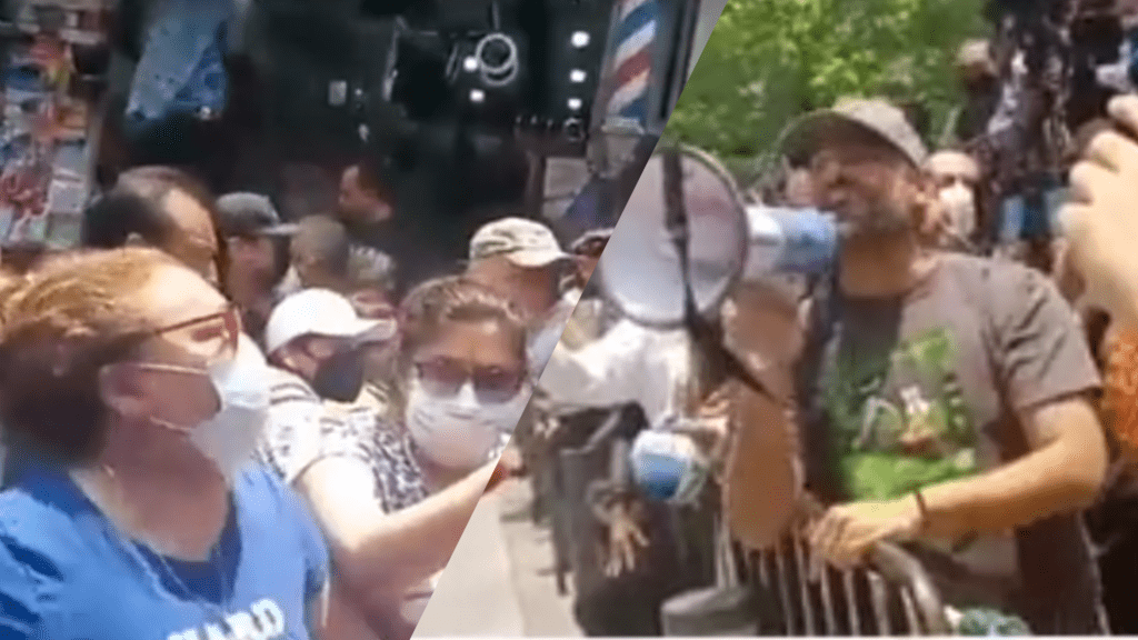 Ciudadanos encaran a opositores al Tren Maya