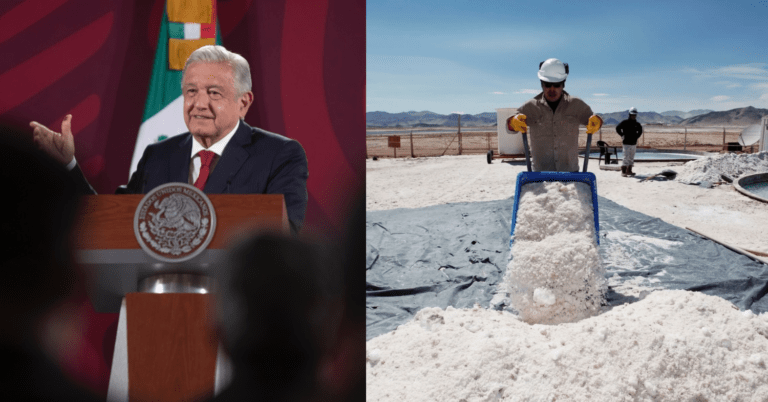 AMLO y litio en Sonora