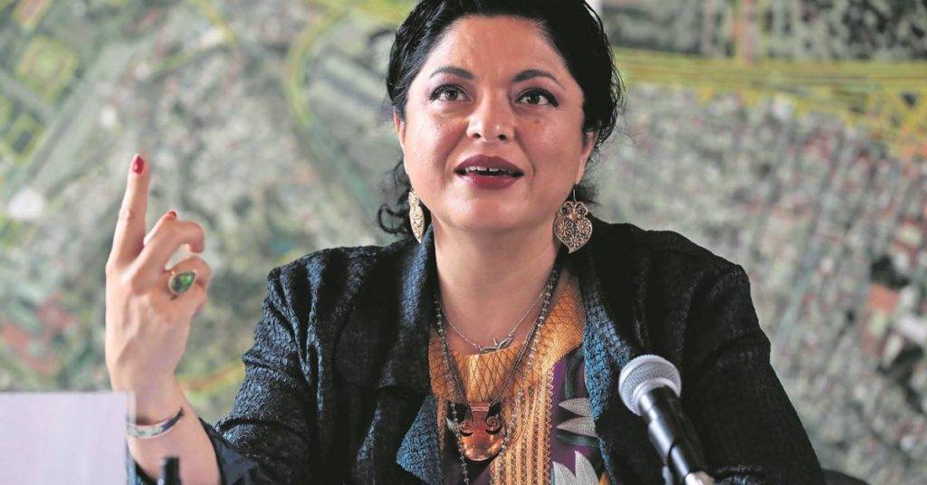 La secretaria de Cultura, Alejandra Frausto aseguró que el acervo de Octavio Paz será dado en comodato a El Colegio Nacional 