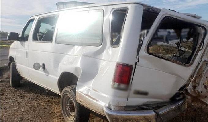 Accidente carretero en Sonora