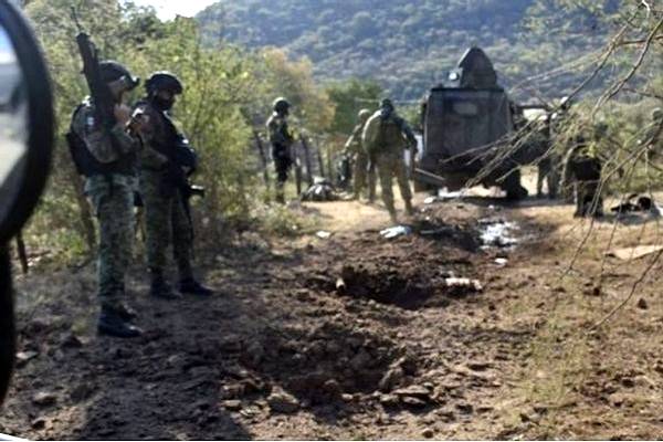 Minas explosivas en Michoacán