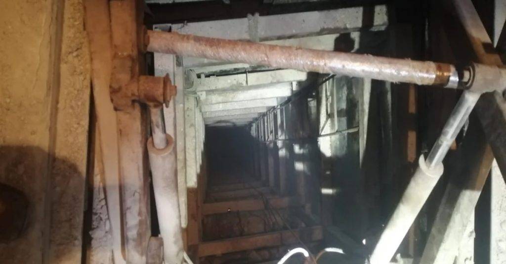 Autoridades estadounidenses descubrieron un túnel que conectaba Tijuana y San Diego, en el que fuero localizados 876 kilos de diversas drogas