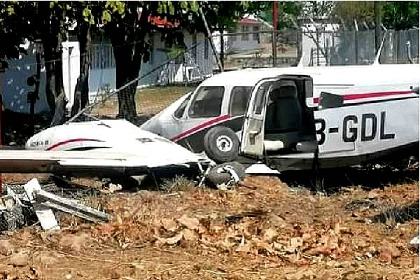 Aparatoso accidente de avioneta con alcaldesa de Tepic