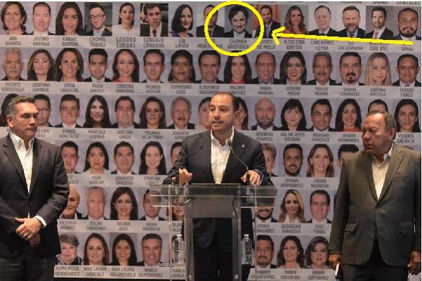 Aristegui no fue consultada para usar su imagen 