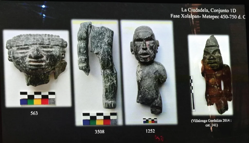 El descubrimiento de figuras antropomórficas en 1940 en Xochicalco despertó dudas sobre su origen, ahora, arqueólogos del INAH impulsan un proyecto para rastrear su manufactura, que se cree podrían ser diacrónicas 