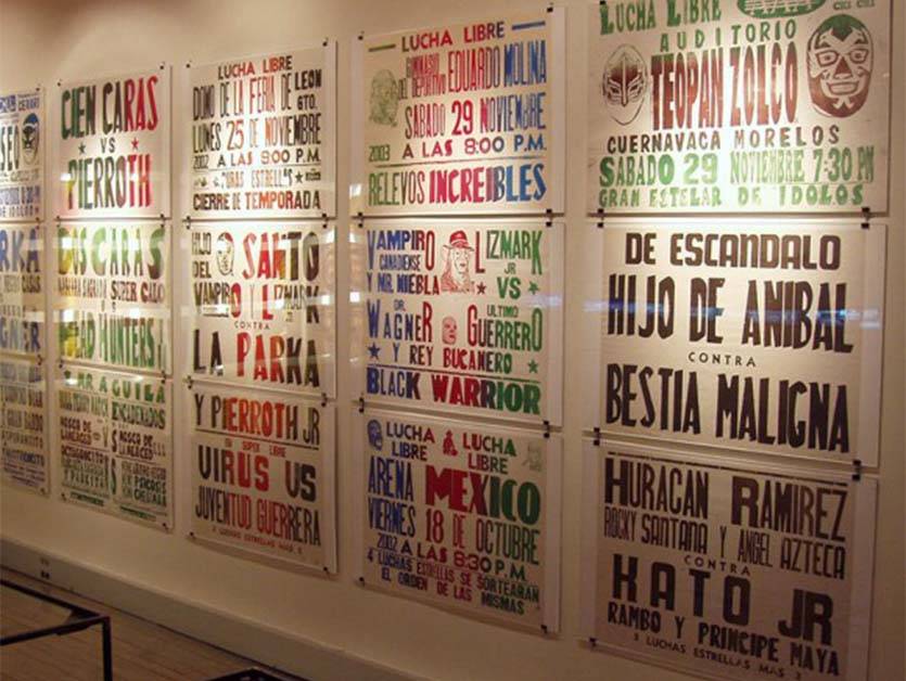 La exposición Sensacional de Diseño muestra los rótulos y la gráfica popular mexicana, ha estado en el American Institute of Graphic Arts en Nueva York.