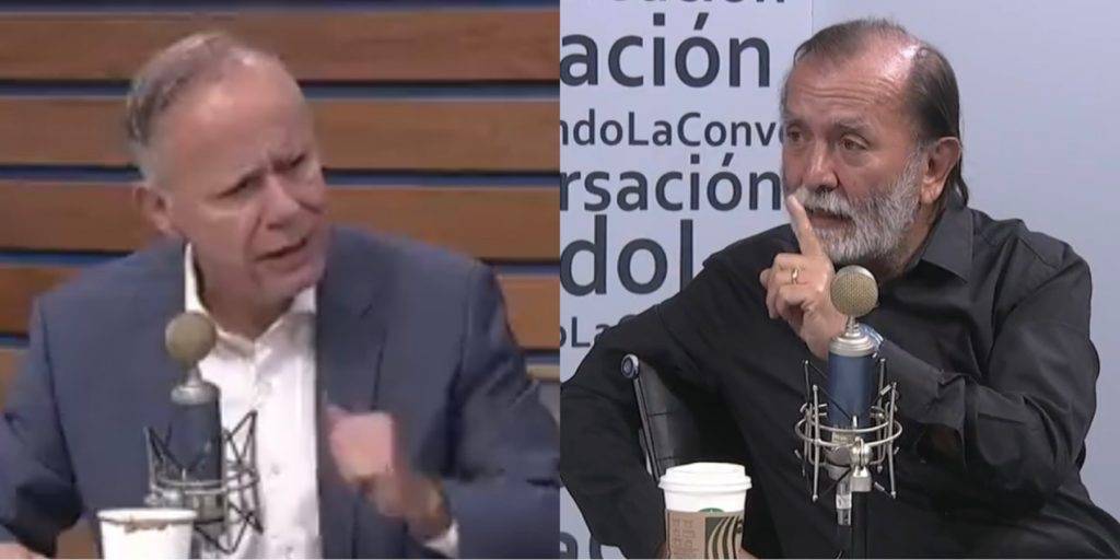 Como cada miércoles, el periodista y productor, Epigmenio Ibarra se presentó en el programa de Ciro Gómez Leyva y en la discusión, el conductor de Radioformula perdió los estribos.