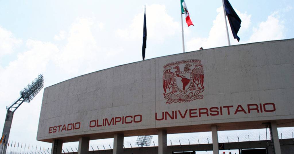 Ciudad Universitaria cumplió 15 años de ser Patrimonio Cultural de la Humanidad. Uno de sus emblemas es el Estadio Olímpico Universitario. ¡Goya!