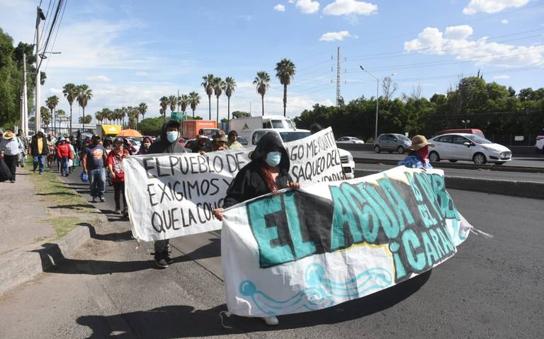 Gobierno de Querétaro reprime manifestación contra privatización del agua