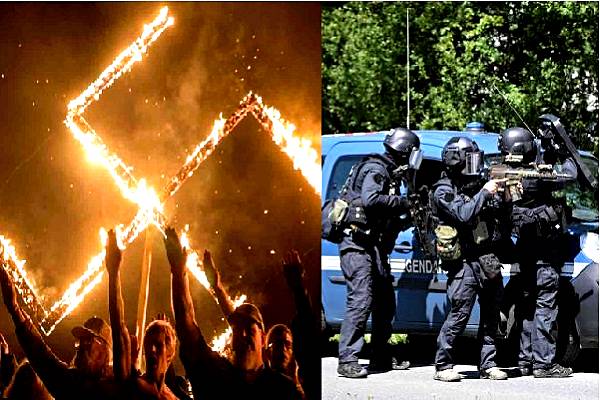 Decomisan arsenal neonazi en Francia