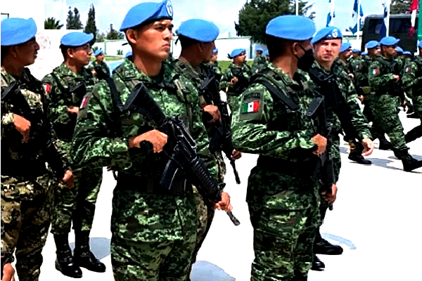 México contingente de paz, ONU