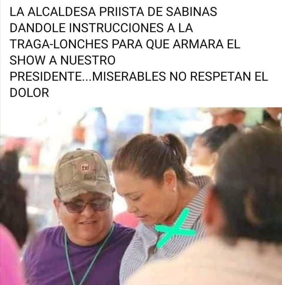 A través de las redes sociales, se dio a conocer que el gobernador de Coahuila, Miguel Riquelme habría ordenado a la presidenta municipal de Sabinas, Diana Haro pagarle para manifestarse contra el presidente.