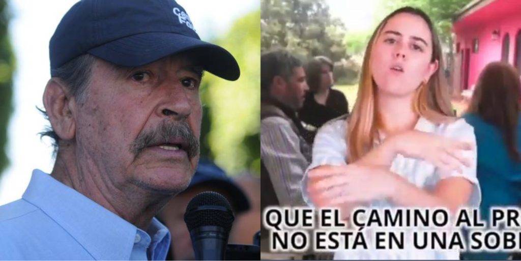 El expresidente de México, Vicente Fox sigue publicando sus chistes en redes y ahora, a través de un video, pide que dejen a Morena solo. Redes criticaron uso de pura persona blanca.