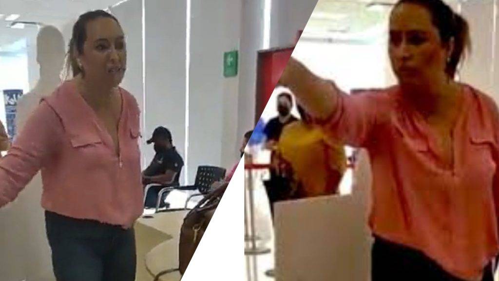 Surge #LadyDEA; mujer enloquece en sucursal bancaria de Coahuila