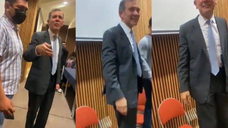 “No se nos olvida que usted es un racista”; alumno de la UNAM increpa a Córdova