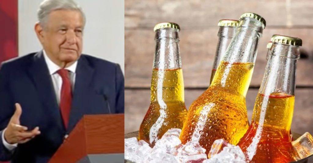 El presidente AMLO advirtió que en el norte no se instalarán nuevas plantas de cerveza, por lo que las empresas se irán al sur 