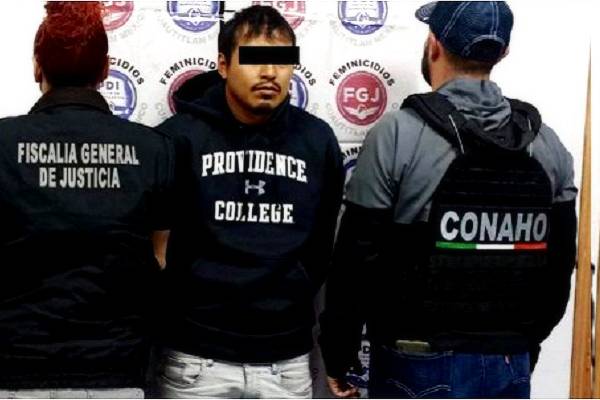Águila detenido por asesinato de mujer en Tultepec