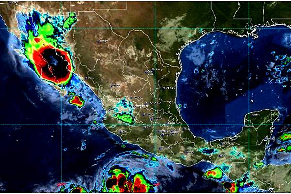 Lluvias en México, agosto 6 de 2022