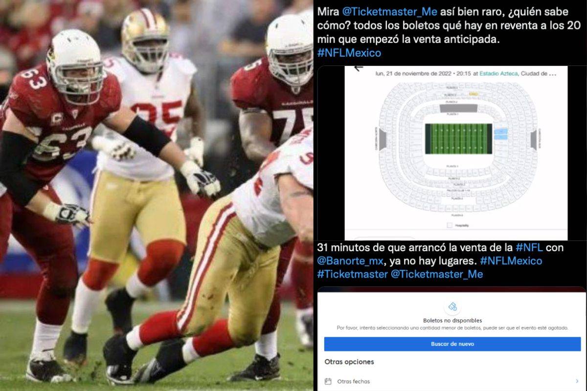 TicketMaster es tendencia; fans de la NFL se quedaron sin boletos ¡Y hay  memes!