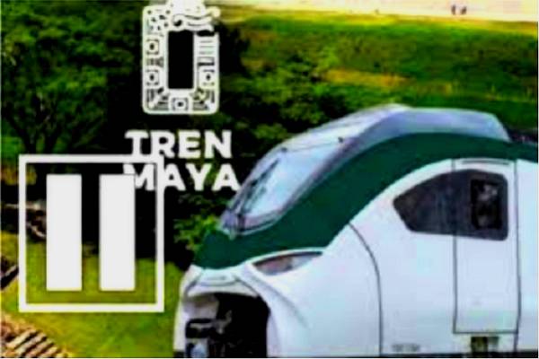 Caen dos suspensiones a tren maya