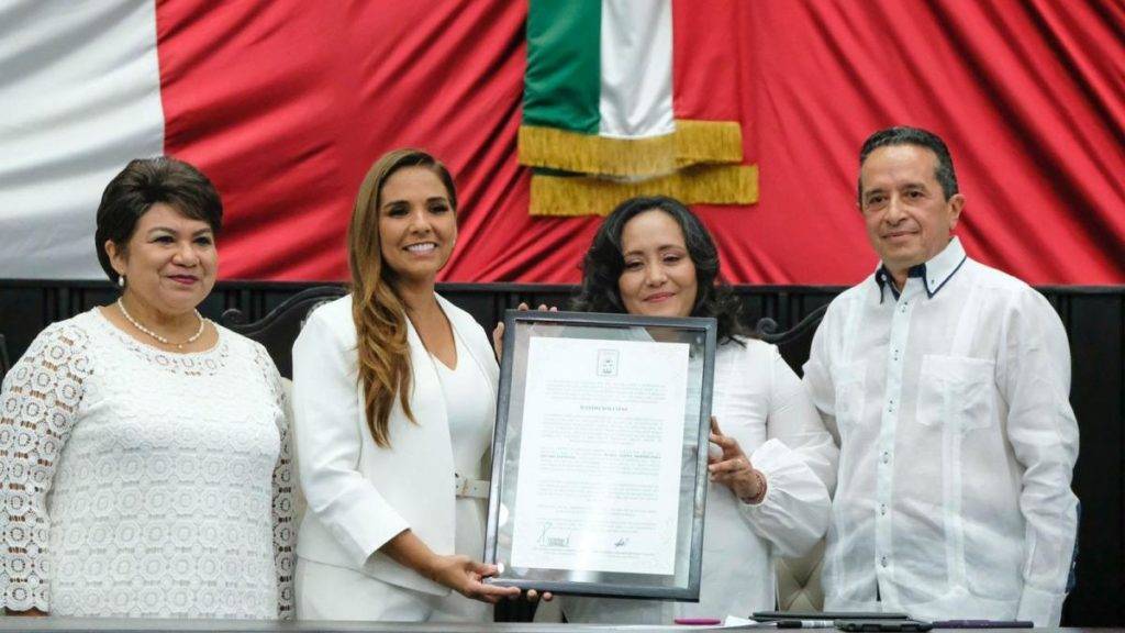 Toma posesión Mara Lezama en Quintana Roo; anuncia cambios en el estado