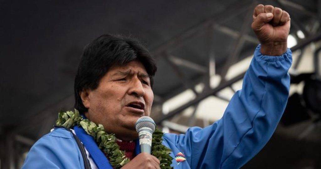 Evo Morales viene a México como parte de los invitados especiales por parte del presidente AMLO para la conmemoración de la Independencia de México.