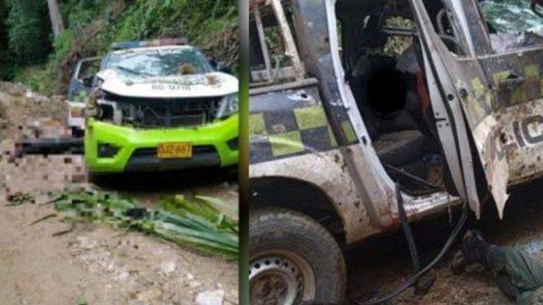 Matan a 8 policías durante emboscada en Colombia; México condena el ataque