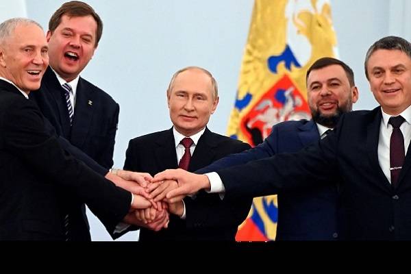 Rusia se anexa 4 territorios y Ucrania ruega ingreso a la OTAN