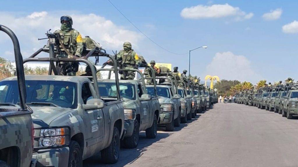 Refuerza Ejército seguridad en 6 municipios de Guanajuato con 1,300 elementos