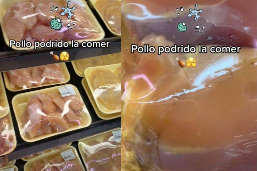 Usuarios denuncian venta de pollo podrido en el supermercado La Comer -  RegeneraciónMX