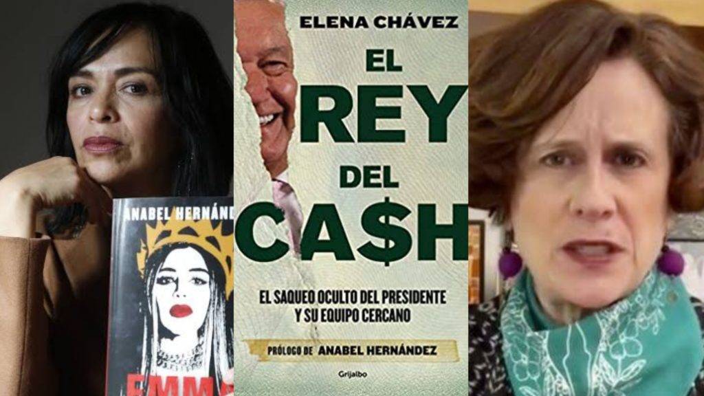  ¿Elena Chávez escribió #ElReyDelCash? Señalan que Anabel Hernández y Dresser lo formaron 