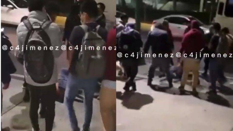 Video: Asalto fallido en Tlalpan; pasajero muere y ladrón es golpeado
