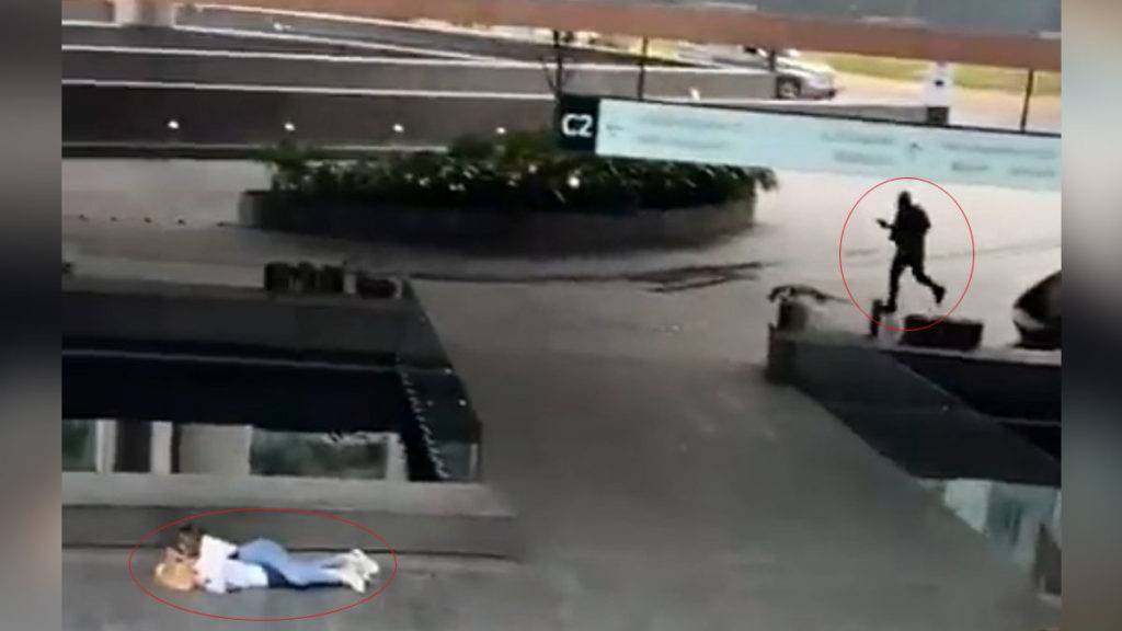 VIDEO mujer cubre con su cuerpo a su hijo durante balacera en Zapopan 