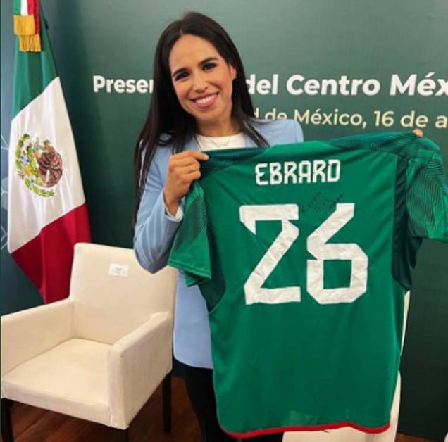 Karen Díaz es originaria de Aguascalientes y con su participación en Qatar 2022 se convertirá en la primera mexicana en abanderar un mundial.