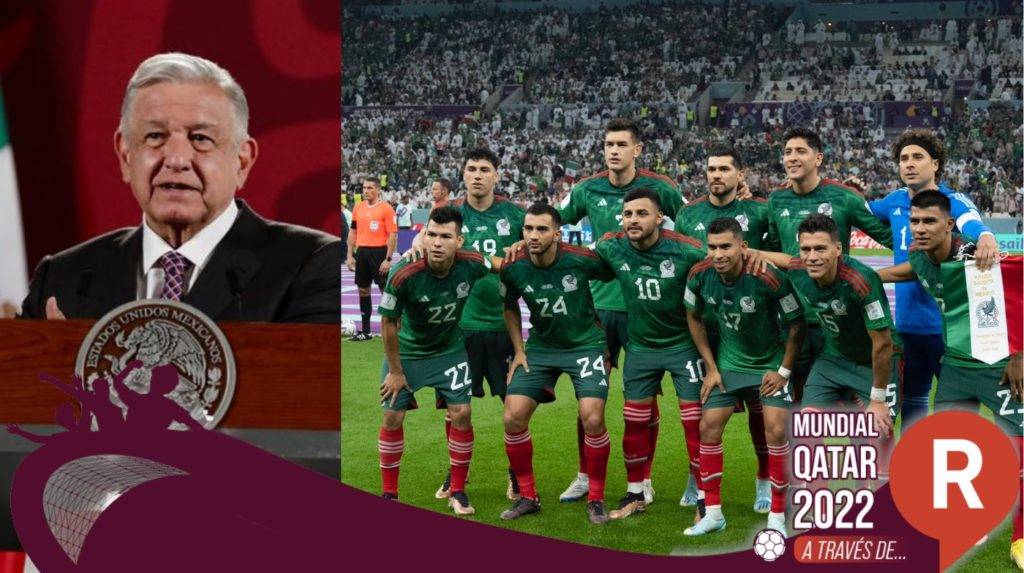 El presidente AMLO señaló que el papel que dejó México ante Arabia Saudita puso la esperanza pero no fue suficiente para lograr la hazaña en Qatar 2022.