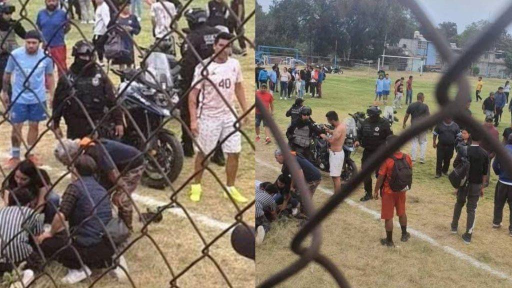 Torneo de fútbol llanero en Coacalco termina con dos heridos y un muerto