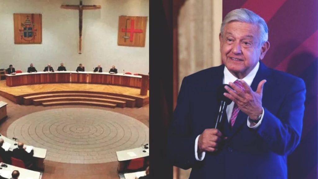 El presidente AMLO se tomó un lapso de tiempo en responder a la Conferencia del Episcopado Mexicano quienes opinaron de la Reforma Electoral que se discute en el Congreso.