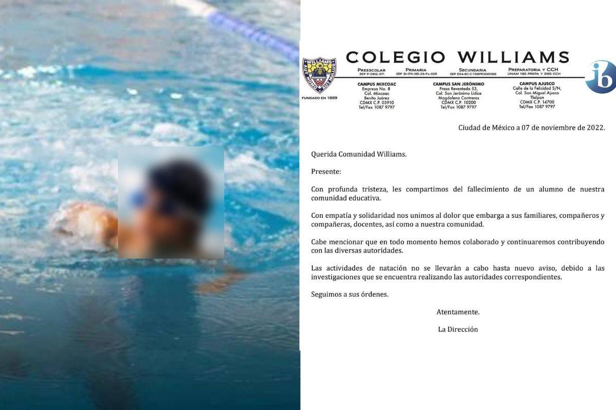 Niño Muere Ahogado En Colegio Williams De Cdmx Aquí Te Contamos De Este Terrible Caso 